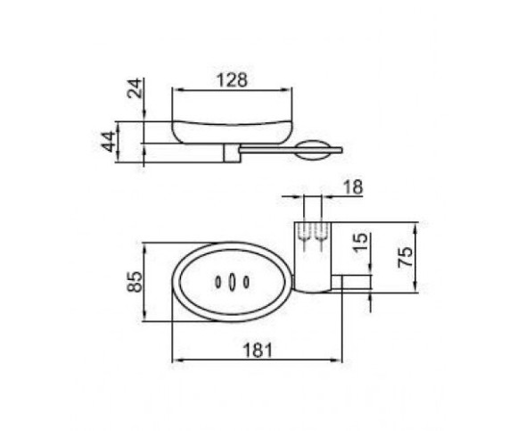 Мыльница Webert Aria (AI500101.015)
