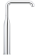 Змішувач для умивальника Grohe Essence, одноважільний, хром (32901001)