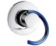Змішувач для душу Emmevi Twist, одноважільний, синій (CBL6609)