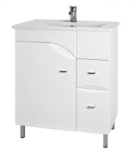 Тумба с умывальником Juventa Viola, 70 (VL-75WHITEН)