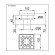 Душевой трап Styron, 10х10 (STY-509-50) Душевой трап Styron, 10х10 (STY-509-50)
