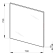Дзеркало у ванну Jika Lyra Plus, 70x75 (H4532110383041)