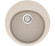 Кухонная мойка гранитная Vankor Sity, 50х50, бежевый (SITY SMR 01.50 BEIGE)