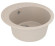Кухонная мойка гранитная Vankor Sity, 50х50, бежевый (SITY SMR 01.50 BEIGE)