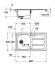Кухонна мийка сталева Grohe K400, 86x50 (31566SD0)