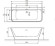 Ванна акриловая Excellent Lila, 160x73 (WAEX.LIL16WH)