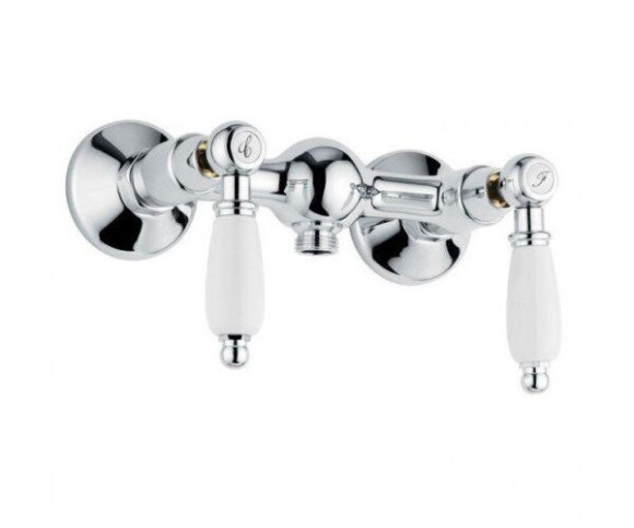 Змішувач для душу Emmevi Deco Ceramica, двовентильний, золото (OR121002)