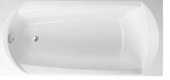Ванна акриловая Vagnerplast Ebony, 160x75 (VPBA160EBO2X-04)