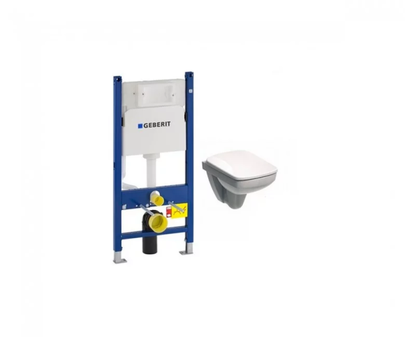 Комплект: Унитаз Kolo Nova Pro Rimfree + Инсталляция Geberit Duofix Delta + Крышка Soft-Close + Клавиша Delta 51 (M39018000+458.126.00.1+M30116000+115.105.11.1)