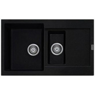 Кухонна мийка гранітна Franke MRG 651, 78x50, онікс (114.0381.015)