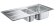 Кухонна мийка сталева Grohe K400, 97x50 (31567SD0)