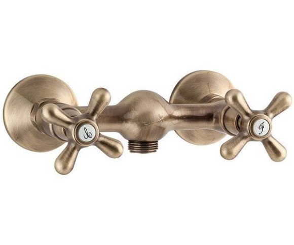 Змішувач для душу Emmevi Deco Classic, двовентильний, бронза (BR12002)