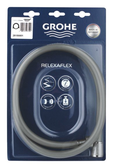 Душовий шланг Grohe Relexaflex, 125 (28150001) Душовий шланг Grohe Relexaflex, 125 (28150001)